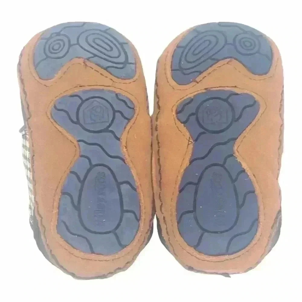 RILEYROOS RAVE DESERT SNEAKERS BABY SHOES 6-12 MONTHS LEATHER NEW IN BOX